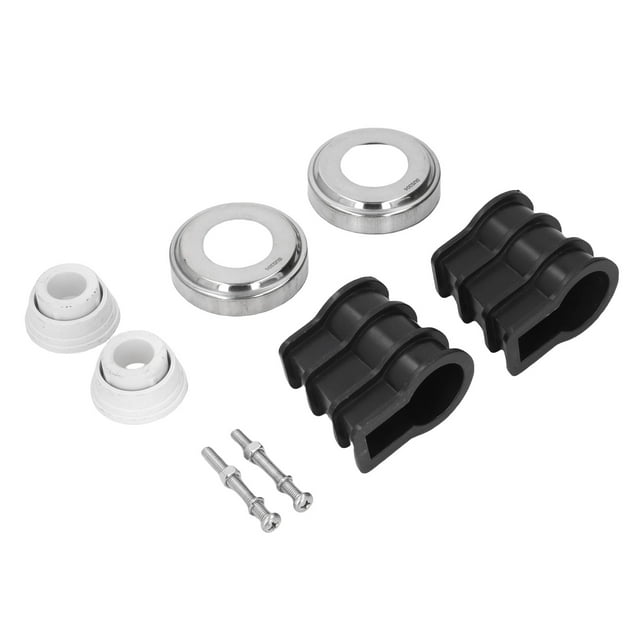 Pool Ladder Escutcheon Plates, Pool Handrail Escutcheon Plates Sturdy Widely Applicable 304 Stainless Steel for Replacement