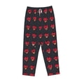 thumbnail image 4 of Hazbin Hotel Demon Alastor Women's Pajama Pants Lounge Daily Novelty Cozy Sleep Bottoms Pants Sleepwear With Pockets, 4 of 8