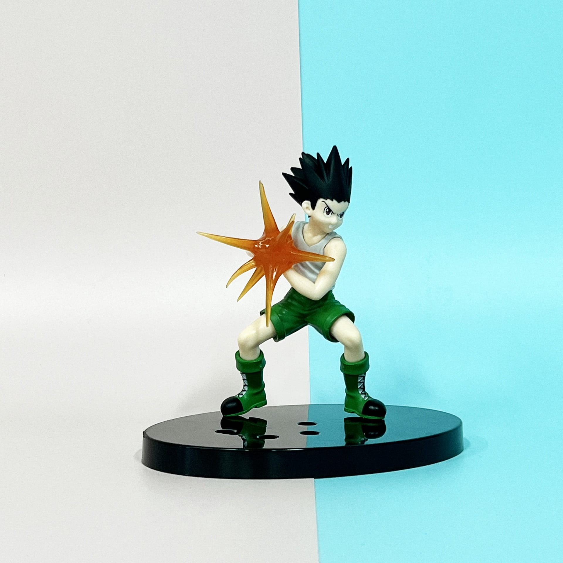 New KURAPICA, GON Freecss, Killua ZOLDYCK Figure, Fighting Anime Figures 15cm/5.9inch Character Model Collectible Handicrafts for Anime Fans Gift (a)