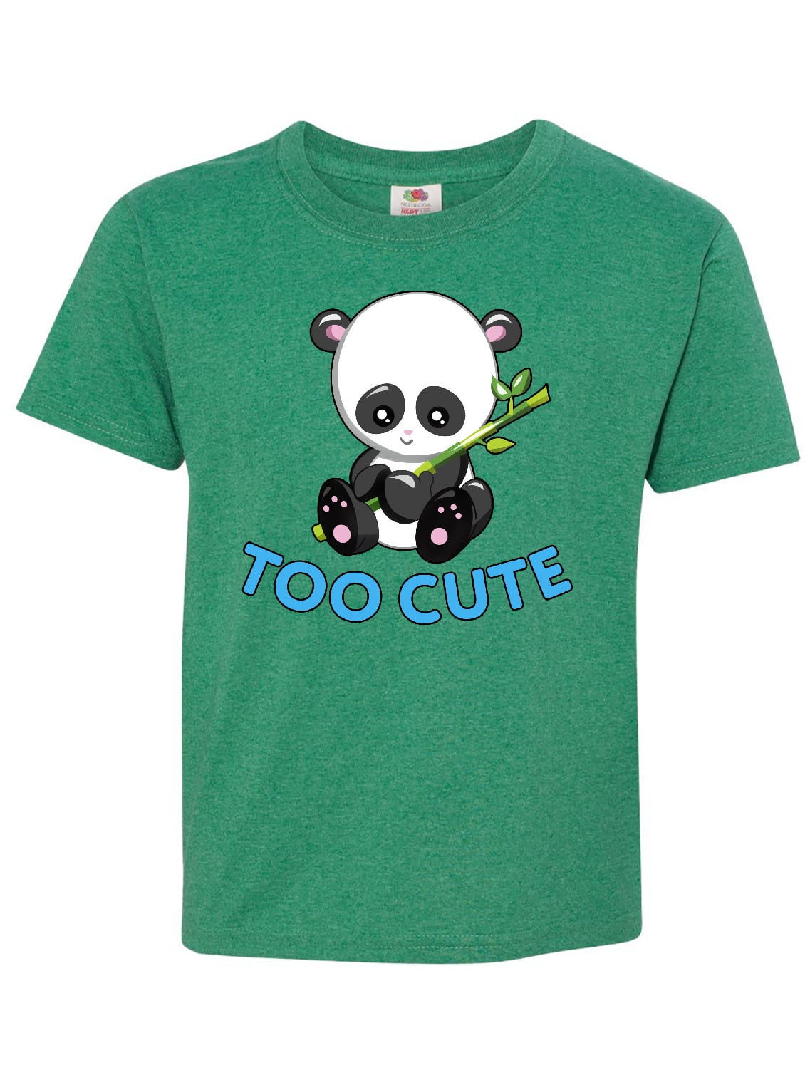 Too Cute Baby Panda With Bamboo Youth T Shirt Walmart Com Walmart Com