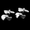thumbnail image 6 of EHJRE 1 Pair Ships Propeller Cufflinks Novelty Yachtsman Mens Shirt Aviation Jewelry, 6 of 7