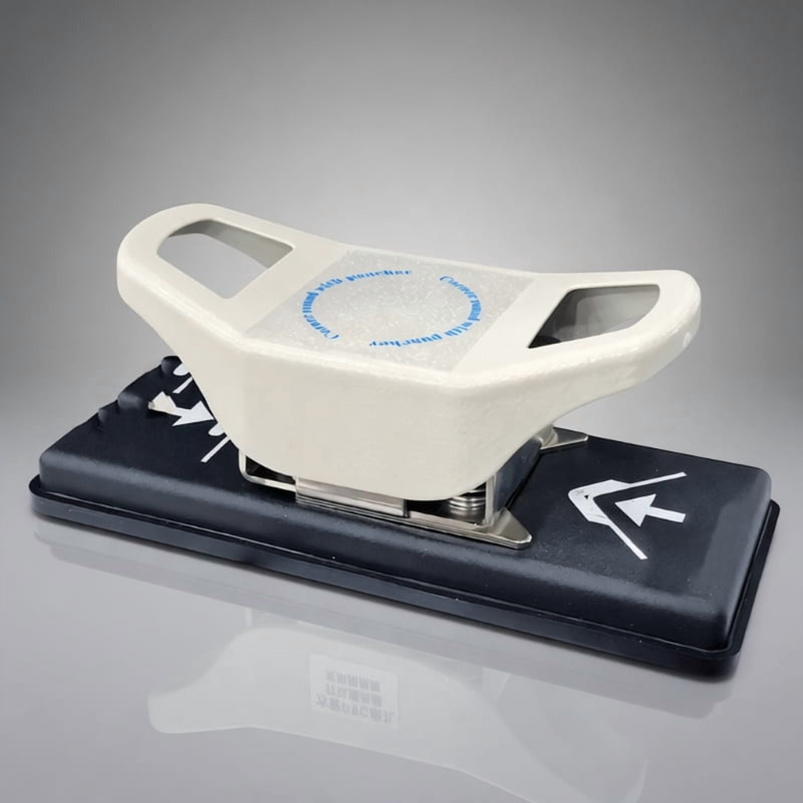 Zecic 2 In 1 Manual Double Use Slot Flat Hole Puncher Corner Round With Puncher Corner Cutter for PVC Card Photo Paper