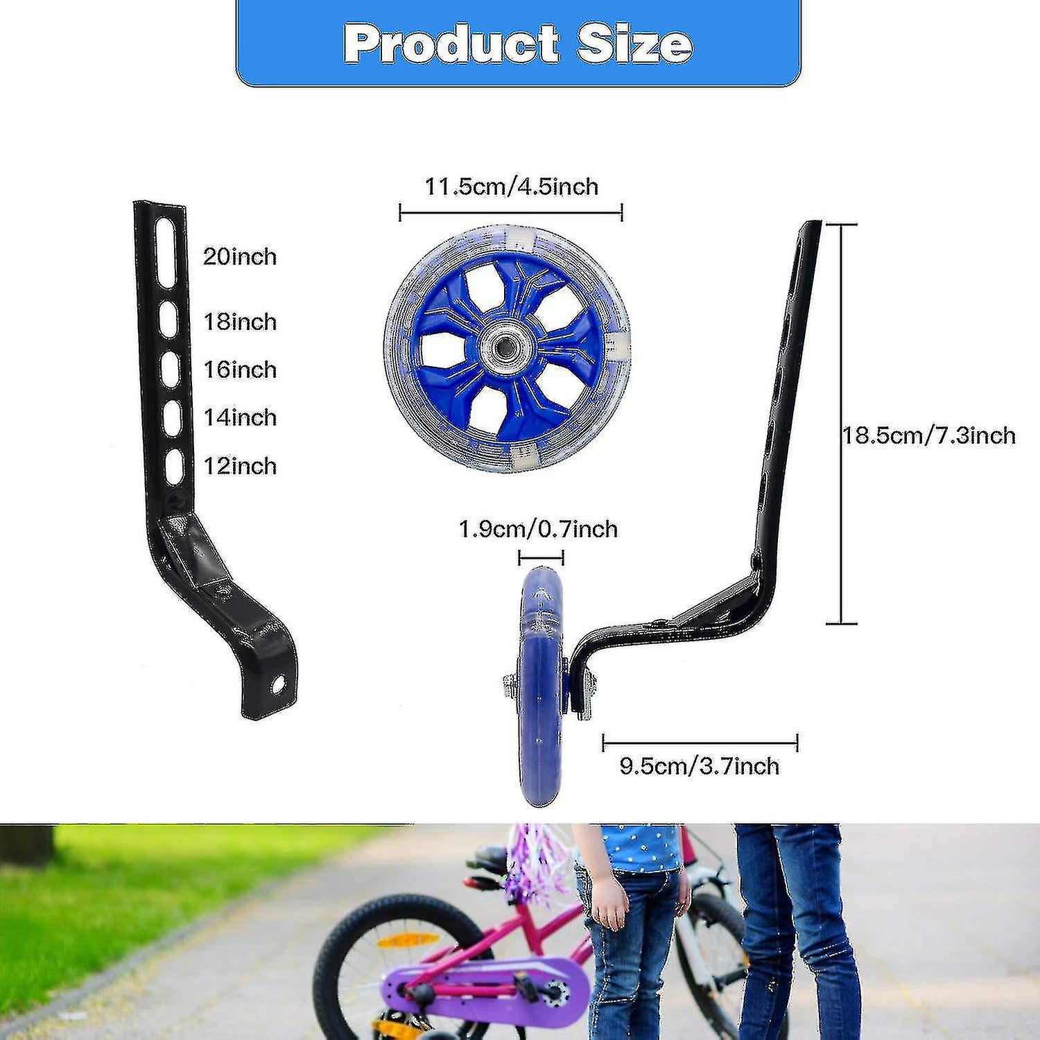 Bike with stabilizers hotsell