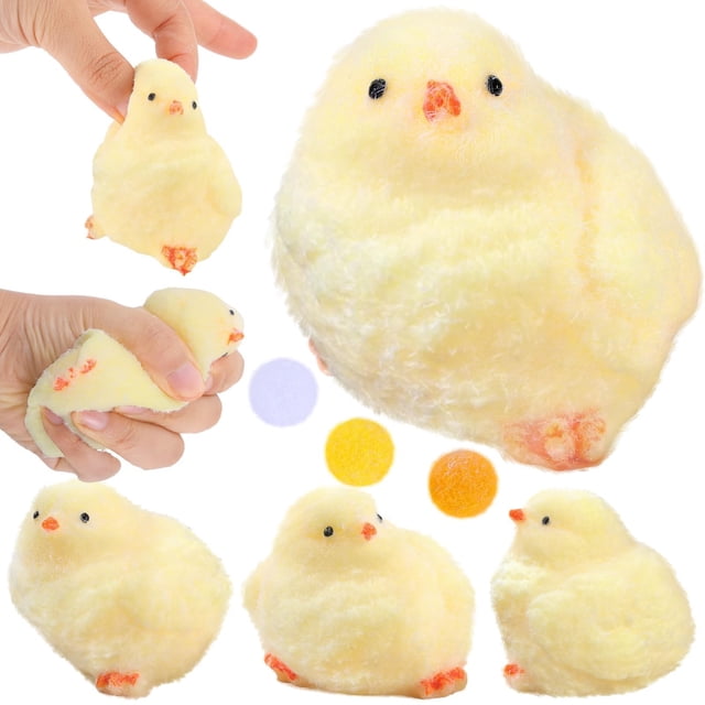 Squishies Toys HIYZI, paquete de 4 unidades, hechas a mano, para niños