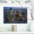thumbnail image 1 of London Skyline at Sunset - Cityscape Canvas Print, 1 of 3