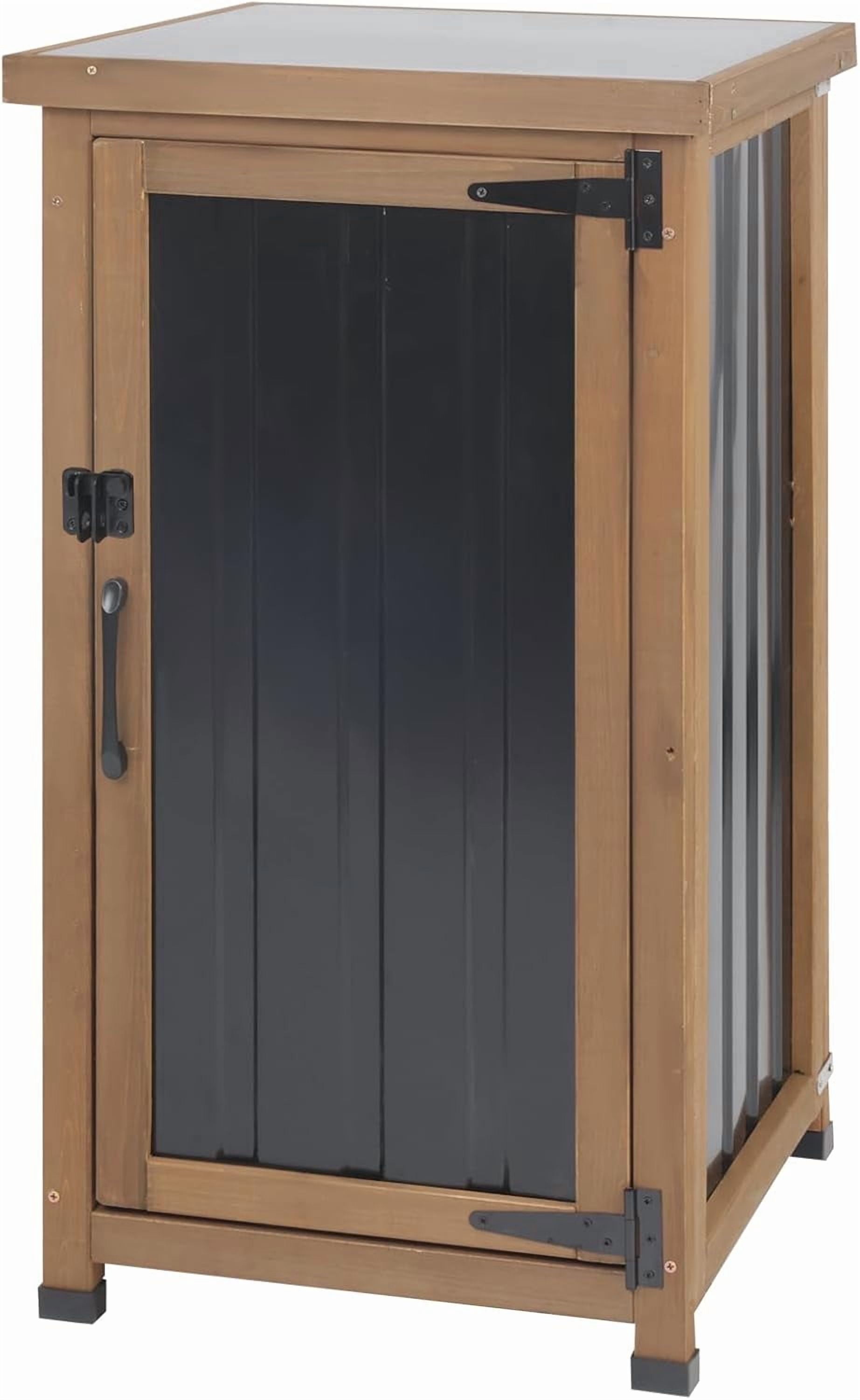 All Things Cedar Outdoor Wooden Storage Potting Bench - Garden