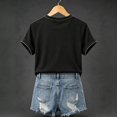 thumbnail image 5 of Women's Vintage 911 Memorial Shirt 25th Anniversary Never Forget American Flag V Neck Short Sleeve Honor Faith Tee, 5 of 6