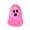 Hot Pink, variant on DAMAI 3PCS Halloween Glow-in-the-Dark Mini Ghosts Figures,Multi-Color Transparent Resin Small Ghost Statues,Decorative Tiny Statue for Desk Shelf Halloween Party