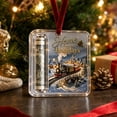 thumbnail image 4 of huayou Festive Christmas Home for the Holidays Gift Card Box Ornament, Hanging Gift Card Holder with Train Scene for Xmas Tree Decorations, 4 of 7