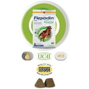 Vetoquinol Flexadin Advanced Hip and Joint Supplement with UC-II Collagen for Dogs and Cats, 60 Chews