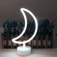 thumbnail image 3 of LINLIN Neon Sign, Moon Neon Sign LED Neon Light Night Lamp USB Battery Powered Led Neon Light Sign Bedroom Wall Decor, 3 of 6
