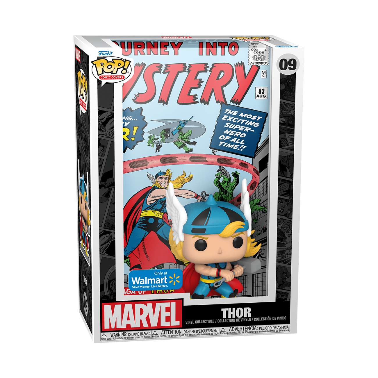 Funko Pop! Comic Cover: Marvel Journey into Mystery - Thor Vinyl Bobblehead  (Walmart Exclusive) 