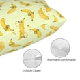 thumbnail image 3 of Kdxio Cotton Pillow Cases 14"x20" Pillowcases,Soft and Breathable Bedroom Pillow Cases-Bananas-No Pillow Core, 3 of 5