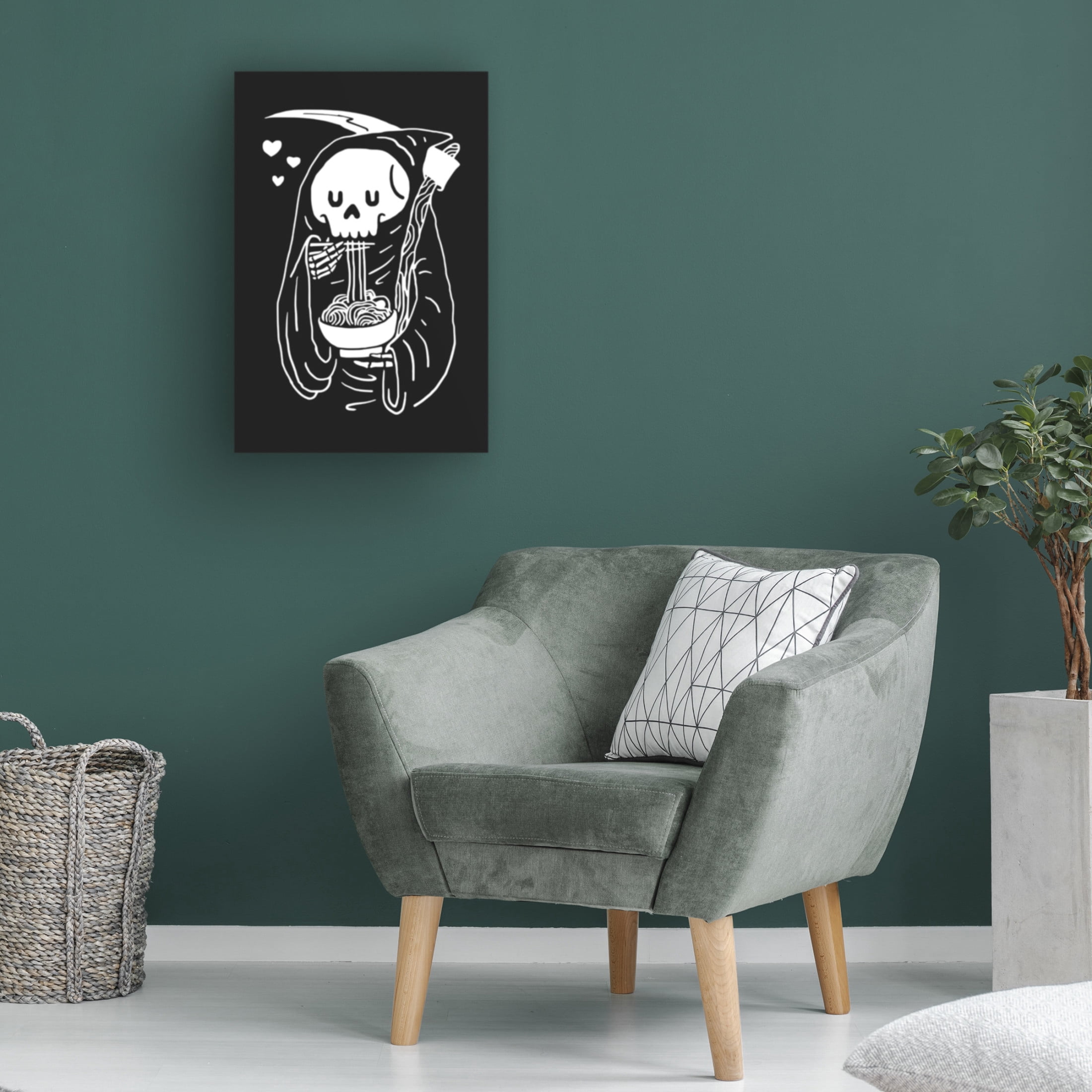 Trademark Fine Art jay stanley But First...noodles Canvas Wall Art