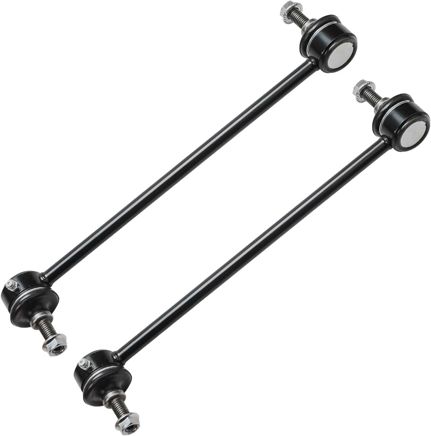 Detroit Axle - 10pc Front End Kit for 2009-2012 Ford Escape 2010-2011 Mazda Tribute Mercury Mariner, 2 Lower Control Arms with Ball Joint 4 Inner Outer Tie Rods 2 Sway Bar Links 2 Boots Replacement