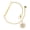 Gold, variant on Gold-tone Crystal Ship Wheel - Direction - Goldtone Class of 2026 Delicate Bar Bracelet, 8.5"