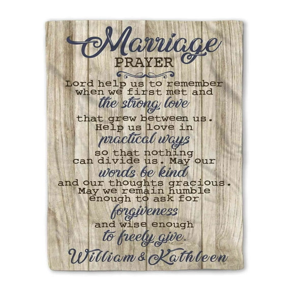 Customizaholic Custom Name Blanket, Wedding Gifts Set For Couples, Wedding Gifts For Bride And Groom