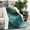 Teal Gold Marble, variant on Teal Gold Marble Blanket,Comfortable Soft Flannel Throw Blanket,All Season,Warm Lightweight Blankets for Sofa Bed Couch Living Room Chair,40"x50"(100x130cm)