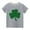 Gray, variant on St. Patricks Day AKAFMK Short Sleeve T-shirts for Toddler Kids Boys Girls,Letter Graphic Printed T Shirts Crewneck Tops Tee Clothes for Children for 3-10 Years