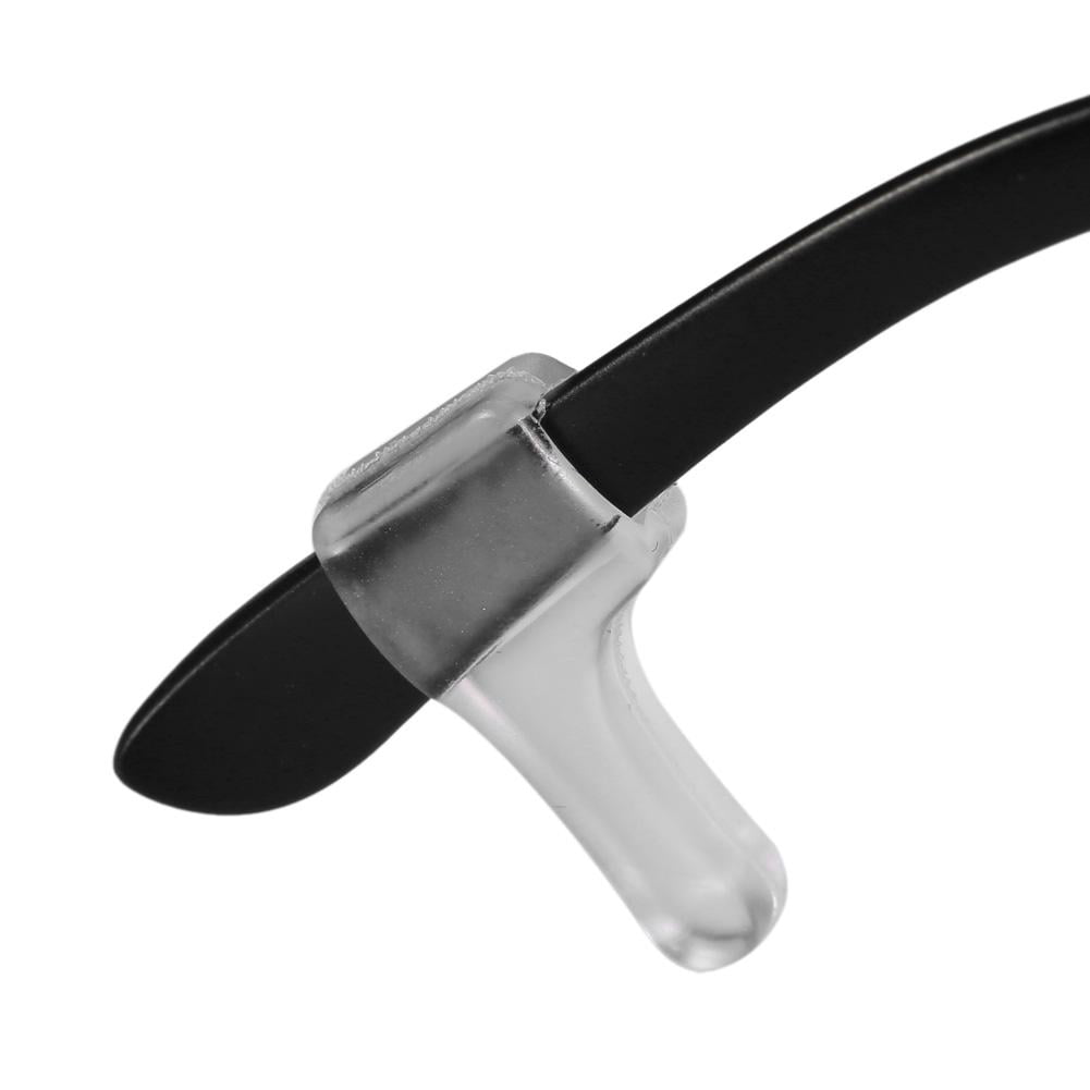 Tebru 100 Pairs Plastic Eyeglasses Ear Hook Anti Slip Temple Tip Holder
