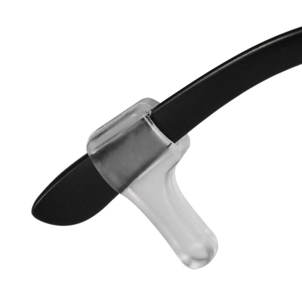 Tebru 100 Pairs Plastic Eyeglasses Ear Hook Anti Slip Temple Tip Holder