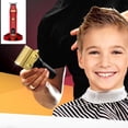 thumbnail image 4 of Professional Hair Clippers For Men - Electric Trimmer With 3 Guide Combs For Professional Barbers Red, 4 of 5