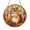 Acrylic 3.5 Inch, variant on Tiny Chipmunk Vibrant Autumn Suncatcher Wall Ornament Room Accent Sun