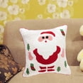 thumbnail image 4 of Funda de cojín de Navidad funda de cojín con cremallera para fiesta funda de Papá Noel Zulema Fundas de almohada, 4 of 8