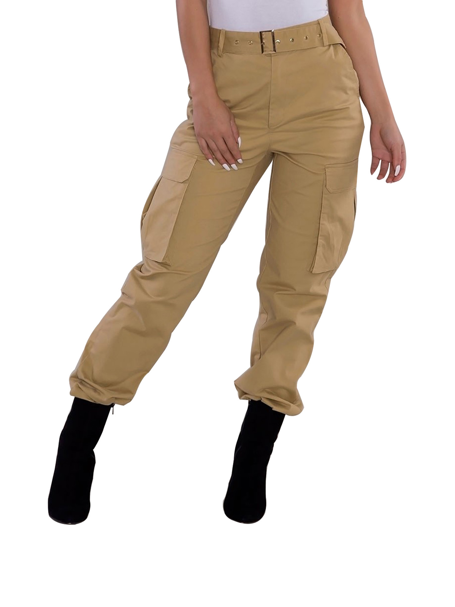 khaki combat trousers