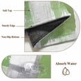 thumbnail image 6 of 3'x5' Area Rugs, Sage Green Gray Indoor Outdoor Area Rug for Living Room Bedroom, Modern Oil Painted Geometric Abstract Washable Bathroom Rugs Kitchen Floor Carpet Mats Home Decor Aesthetic, 6 of 8