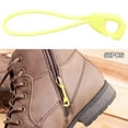 thumbnail image 4 of 50x Premium zipper tag pulls Nylon Cord Zipper Extension for Luggage Purses Backpacks , Fluorescent Yellow, 4 of 7