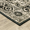 thumbnail image 3 of Avalon Home Gracie Distressed Medallion Area Rug, 9'10" X 12'10", Gray/ Black, 3 of 10