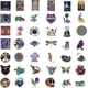 thumbnail image 2 of Trippy Stickers 100 PCS Psychedelic Stickers for Adults,Trippy Accessories Stickers,Hippie Sticker Packs for Adults,Laptop Hydro Flask Water Bottle Ca, 2 of 4