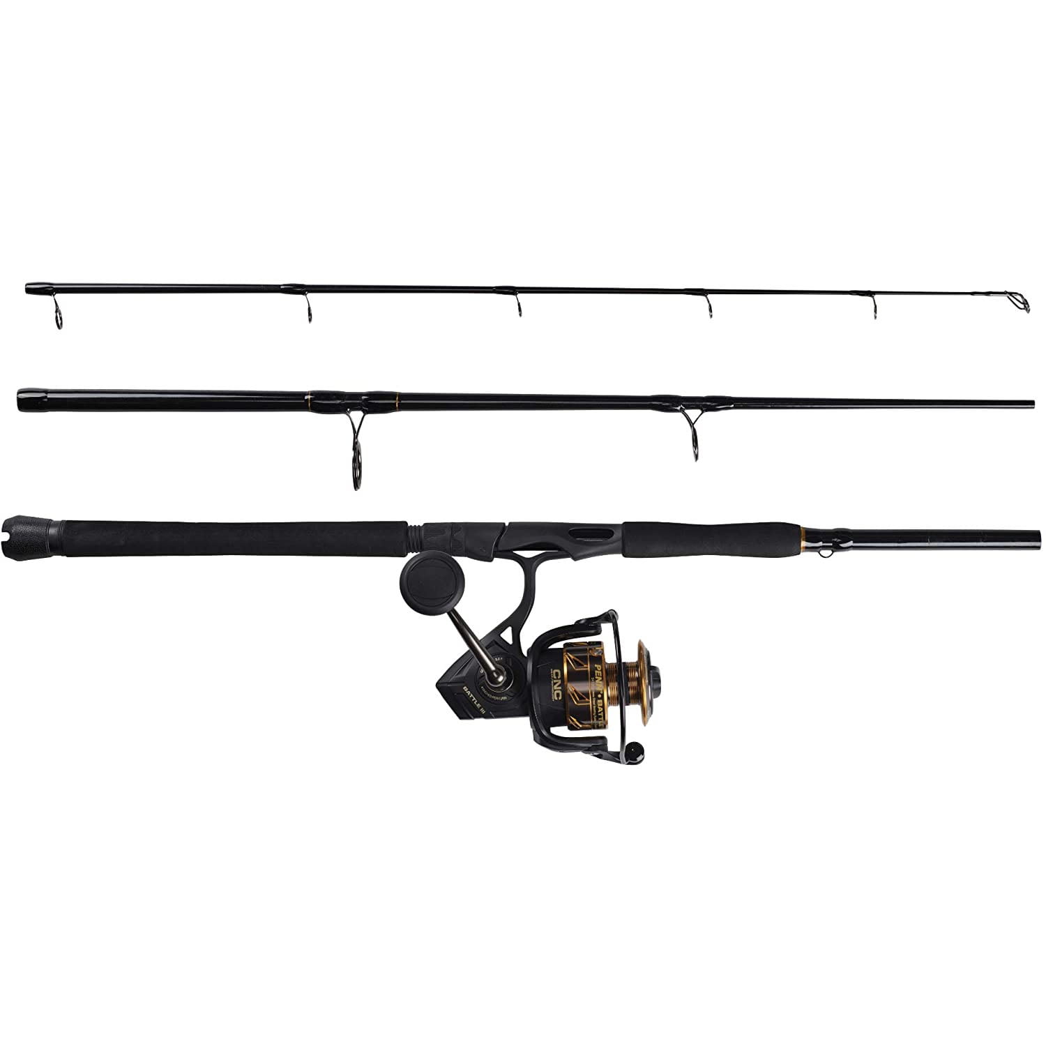 penn battle iii spinning rod and reel combo BTLIII4000701M one of the most common issues with traditional rod guides Penn Battle III Spinning Rod