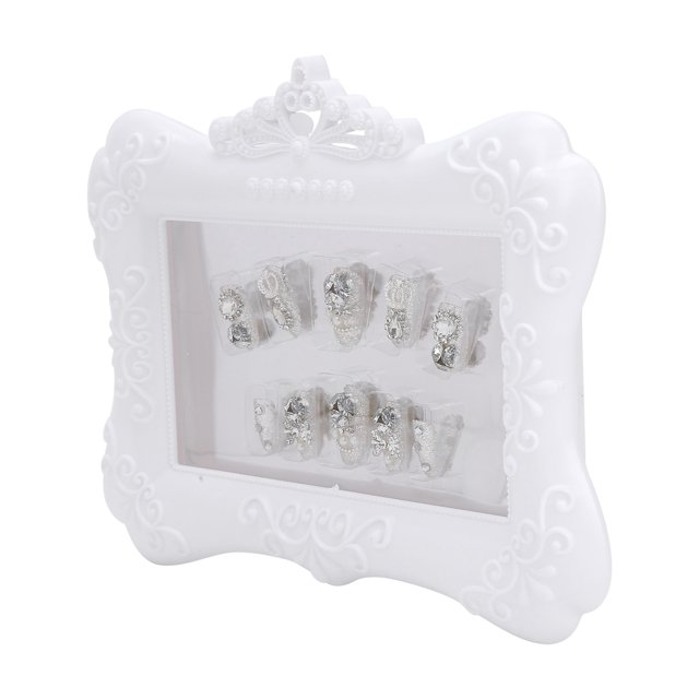 Women Fake Nail,10pcs / Box Rhinestones False Nail Stylish False Nail Built for the Future
