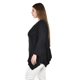 thumbnail image 2 of Blusa asimetrica con pedreria Roman Fashion /Tallas Extras, 1-204N (Negro) negro 38, 2 of 6