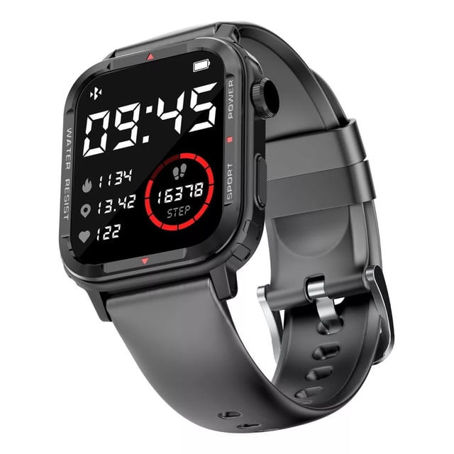 Reloj Inteligente Smartwatch Fralugio G96 Rough 1.85 Touch Negro Sport