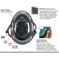 thumbnail image 3 of S1 Lifer Helmet - Black Matte with Red Straps, 3 of 3