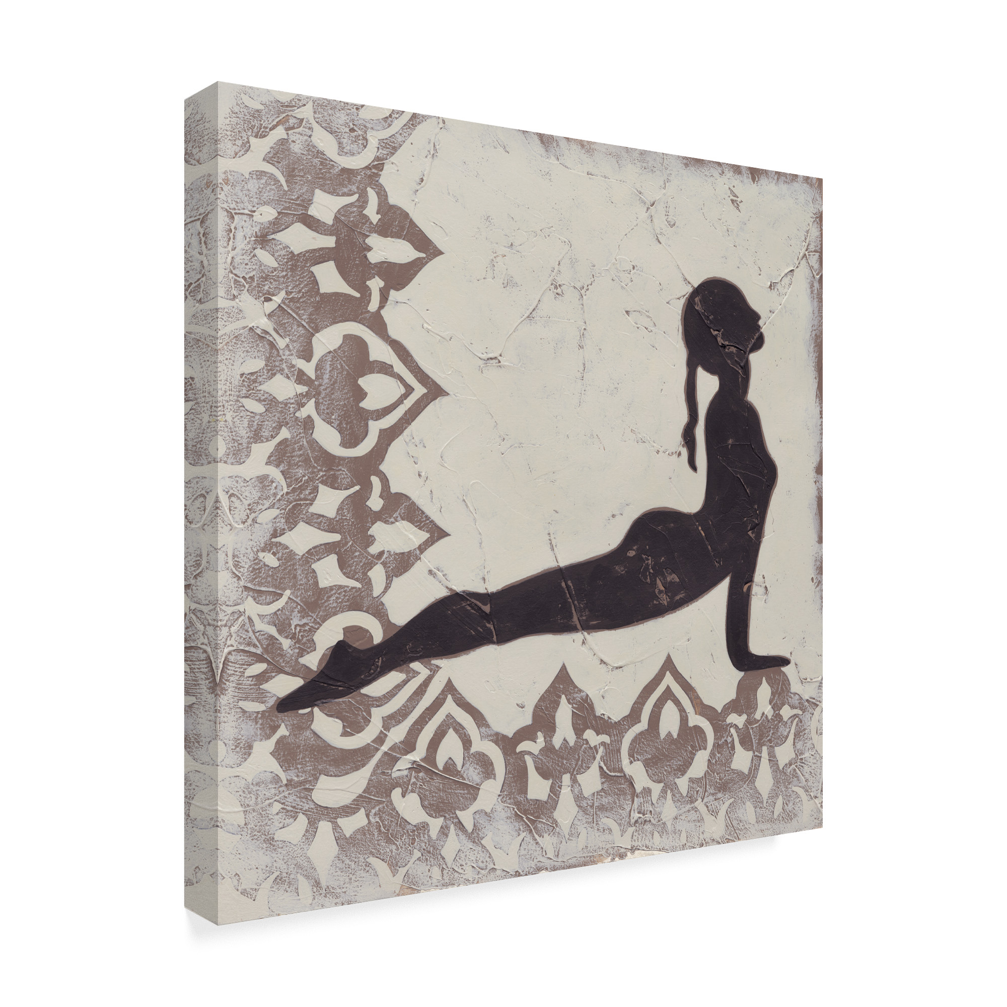 Trademark Fine Art 'Yoga Bliss IV' Canvas Art by Chariklia Zarris
