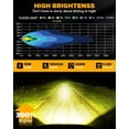 thumbnail image 2 of Luces de Conducción LED Auxbeam Redondas Ámbar de 4 Pulgadas 90W 9000LM, 2 of 8