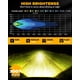 thumbnail image 2 of Luces de Conducción LED Auxbeam Redondas Ámbar de 4 Pulgadas 90W 9000LM, 2 of 8