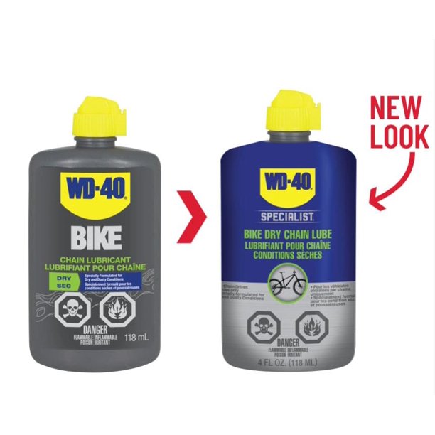 WD-40® BIKE® Dry Chain Lubricant 118mL
