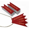 thumbnail image 4 of Inkdotpot Pack Of 100 Real Gold Foil Paper Tags Invitation Party Favor Hang Tags, 4 of 6