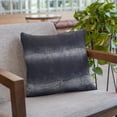 thumbnail image 4 of Plutus Blue Ink Furever Animal Faux Fur Luxury Throw Pillow - Double sided 20" x 20", 4 of 7