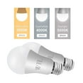 thumbnail image 3 of WTL 3 Way Light Bulb,50 75 100W, Three Way 4000K Natural White 5W/10W/15W A19 E26 Base LED Bulb for Desk, Floor,Table Lamps, Dimmable, No Flicker,4pack, 3 of 7