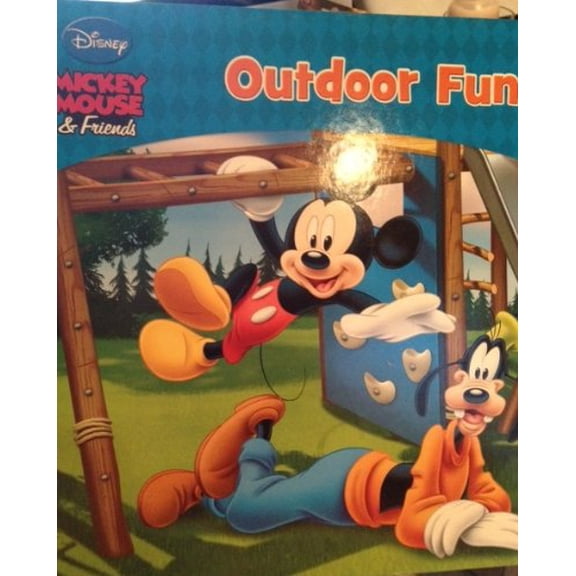 Pre-Owned Disney Mickey Mouse & Friends Outdoor Fun, 9781403760739, 140376073X, Paperback,