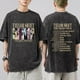 thumbnail image 3 of Camiseta de algodón del cantante Taylor para hombre y mujer, camisa lavada de gran tamaño, manga corta, Tour de las Eras, Harajuku, 3 of 4