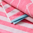 thumbnail image 3 of Toallas de Playa Great Bay Home 100% Algodón 76x152 cm Rosa Paquete de 2, 3 of 6