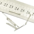 thumbnail image 3 of Abbraccia 5x100pcs Plated Metal Bar Connector Jewelry Findings 5 Pcs, 3 of 5