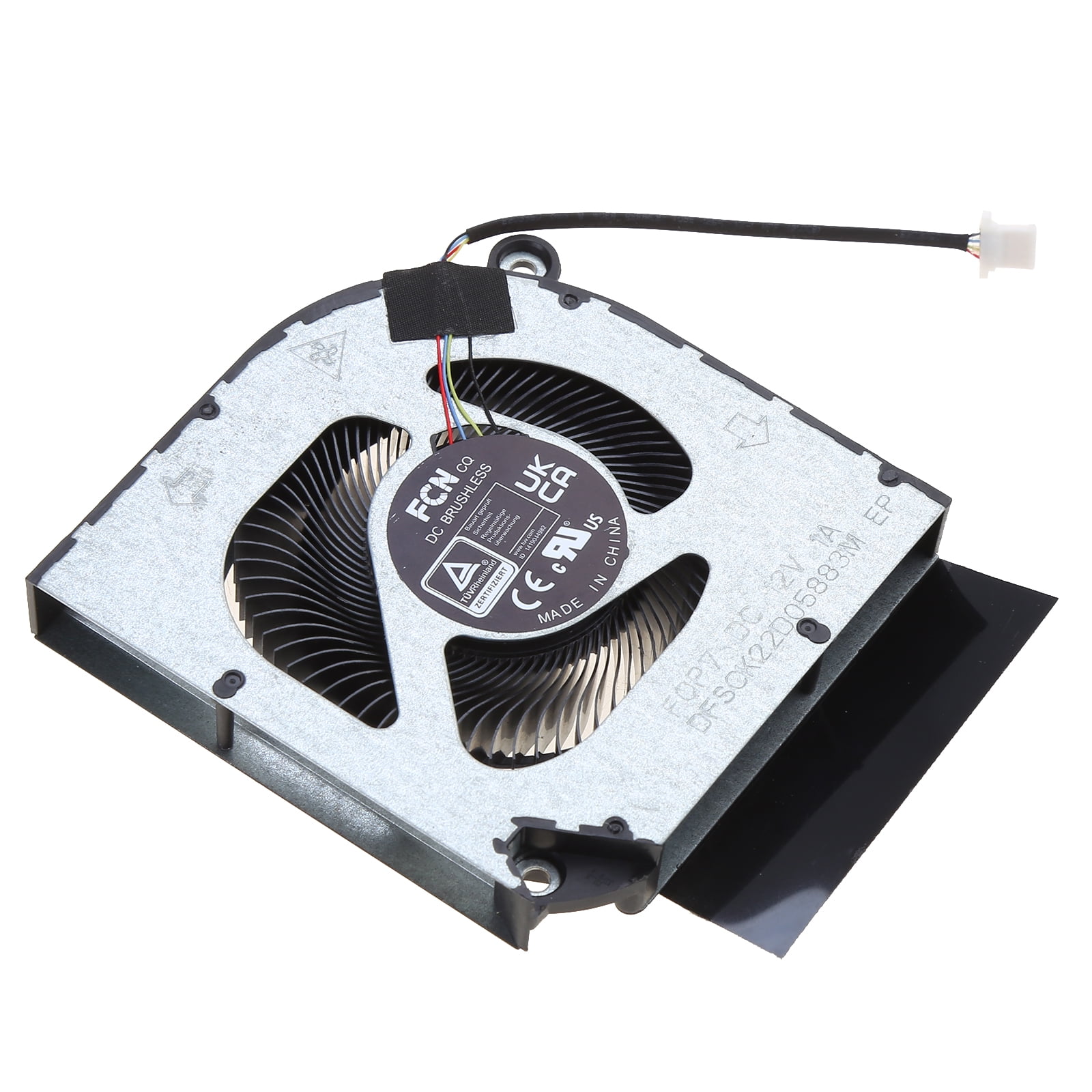 CPU GPU Radiator DC12V 1A 4pin Laptop Cooler Fan For 5 N22C1 AN515-58 N20C11 PH317-55 Laptop Cooling Fan